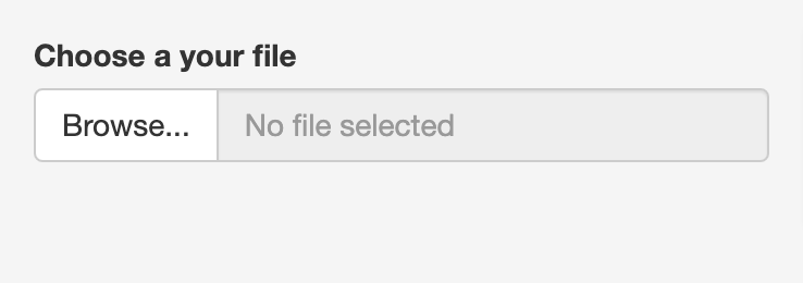 an image showing the selection of the file browser.